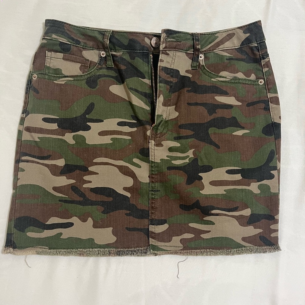 Camo skirt